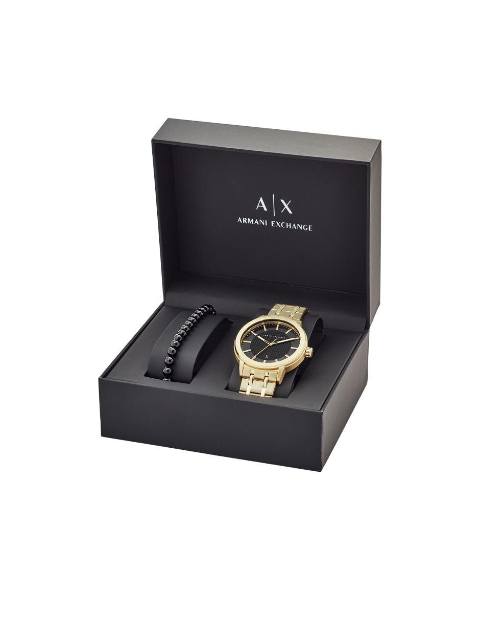 reloj armani dorado caballero