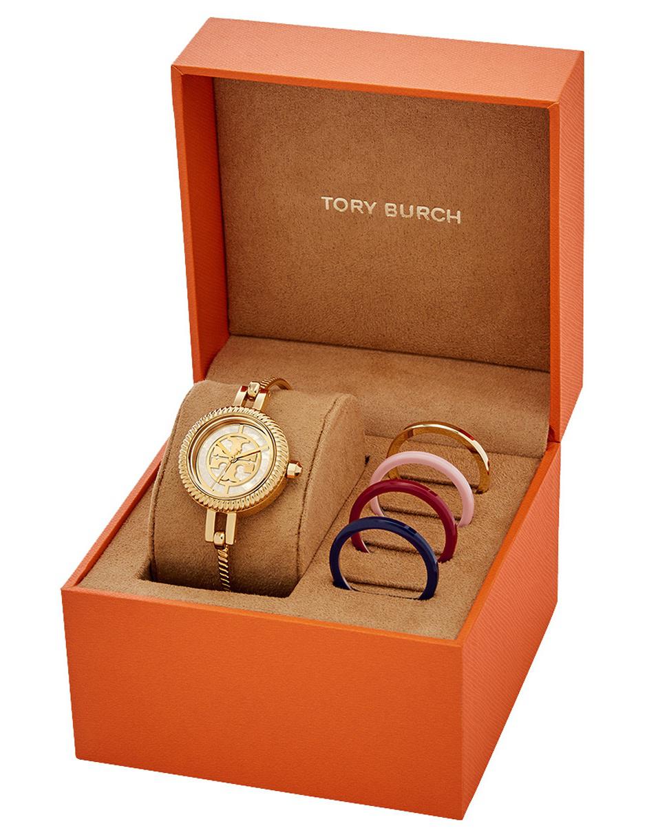 Seguir fragmento emocional Box set reloj Tory Burch The Reva para mujer TBW4029 | Liverpool.com.mx