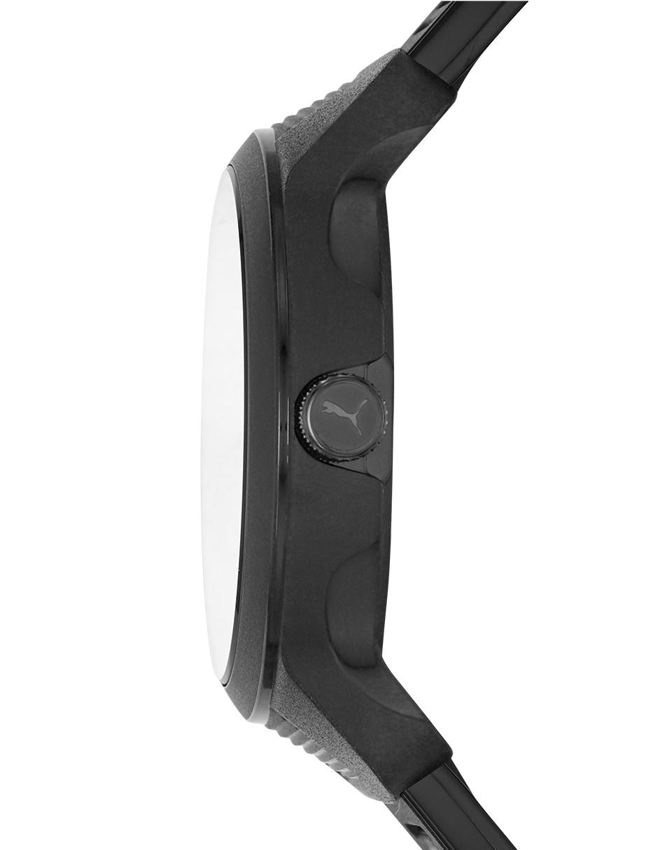 reloj puma negro con gris