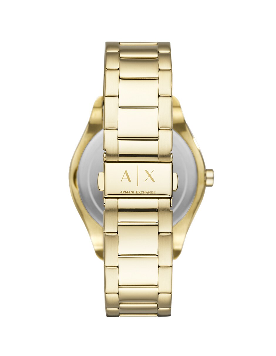 reloj armani exchange mujer dorado