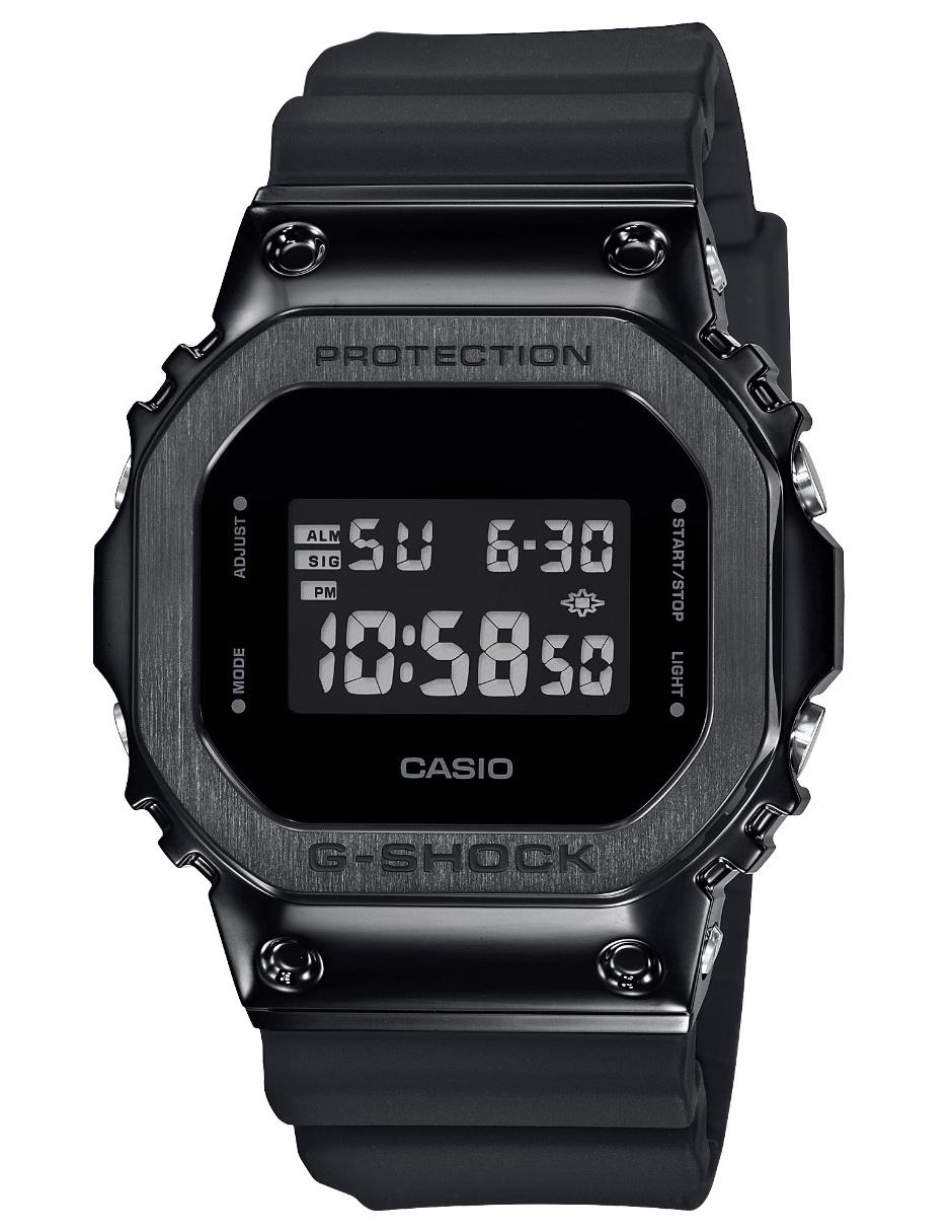 Reloj Para Caballero Casio Gshock Metal Bezel 5600 Gm 5600b 1cr