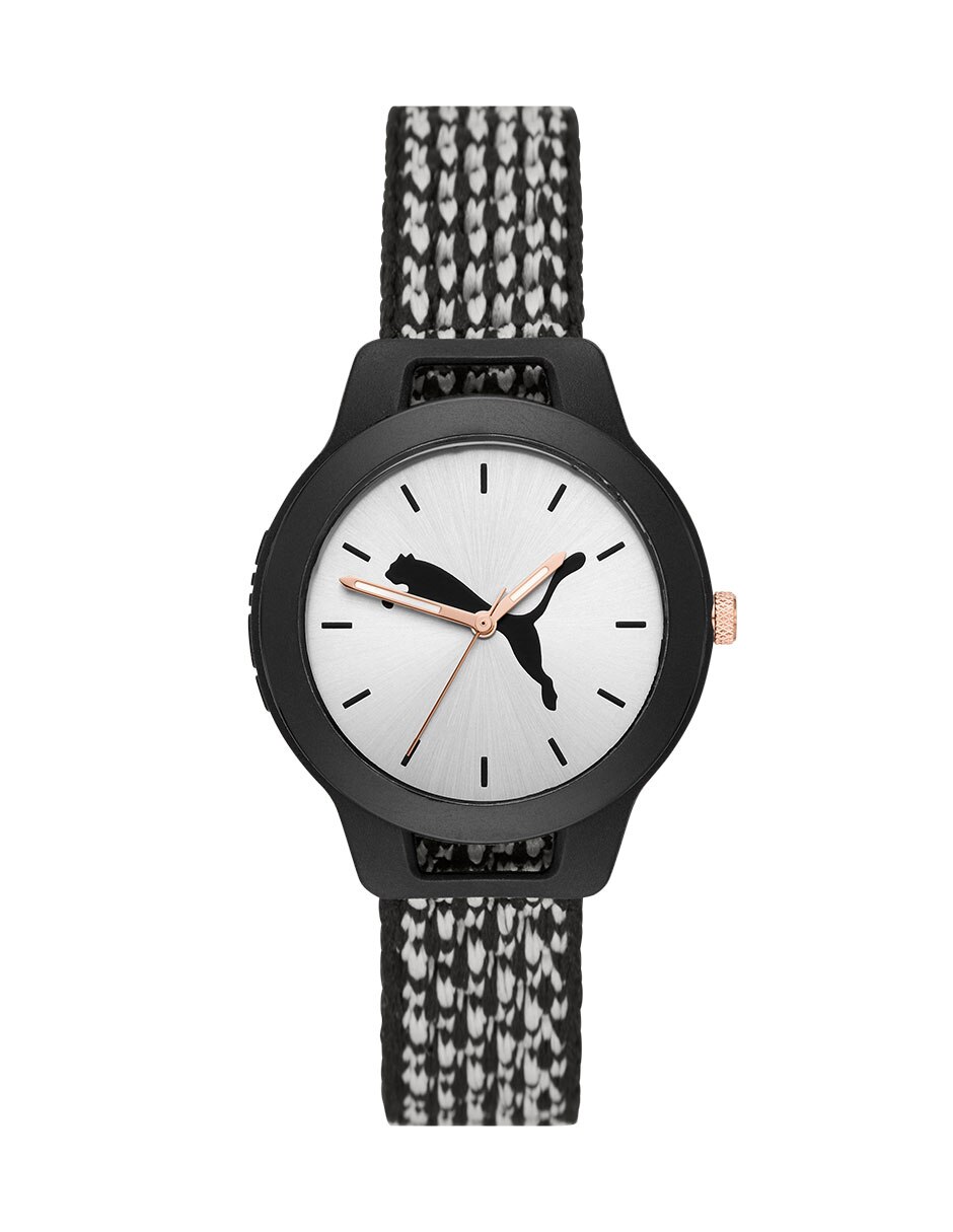 reloj puma negro mujer