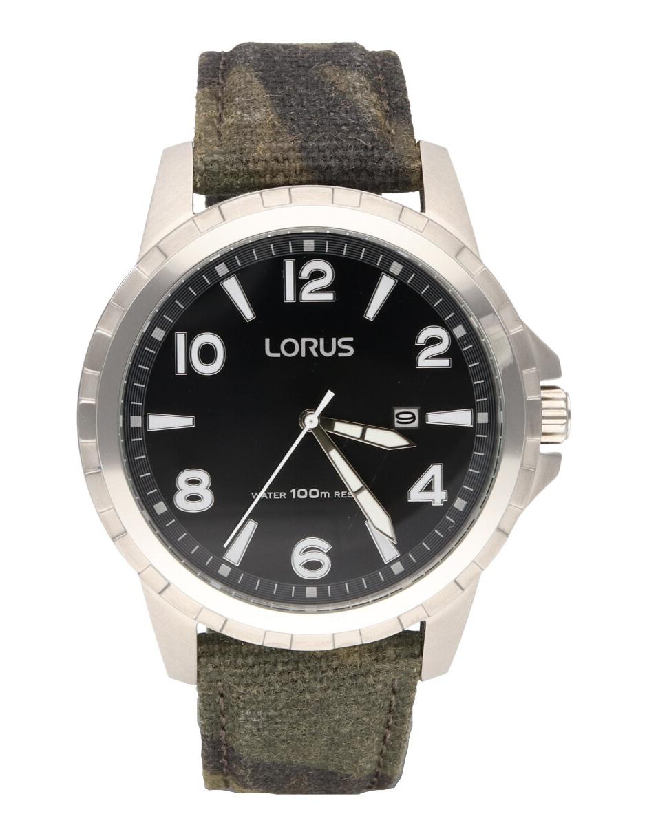 Reloj Lorus hombre RM305EX9 Sports acero inoxidable correa piel