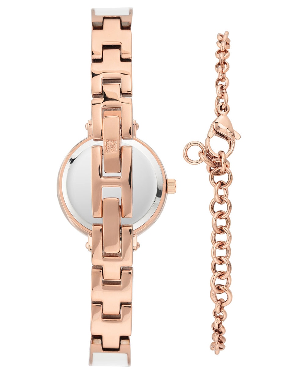 Reloj White And Gold para mujer AK3620WTST 3