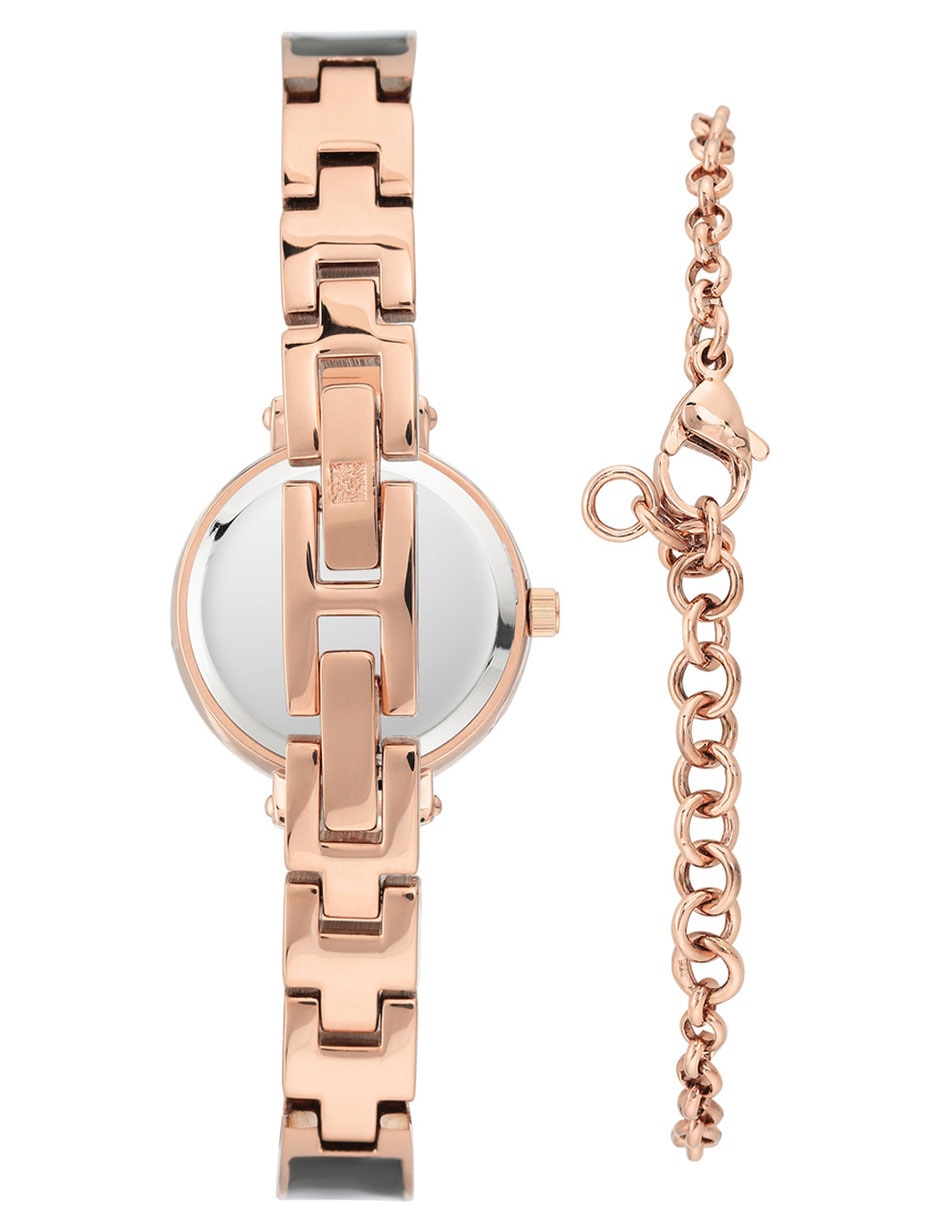Reloj Black And Rose Gold Collection para mujer AK3620BKST 3