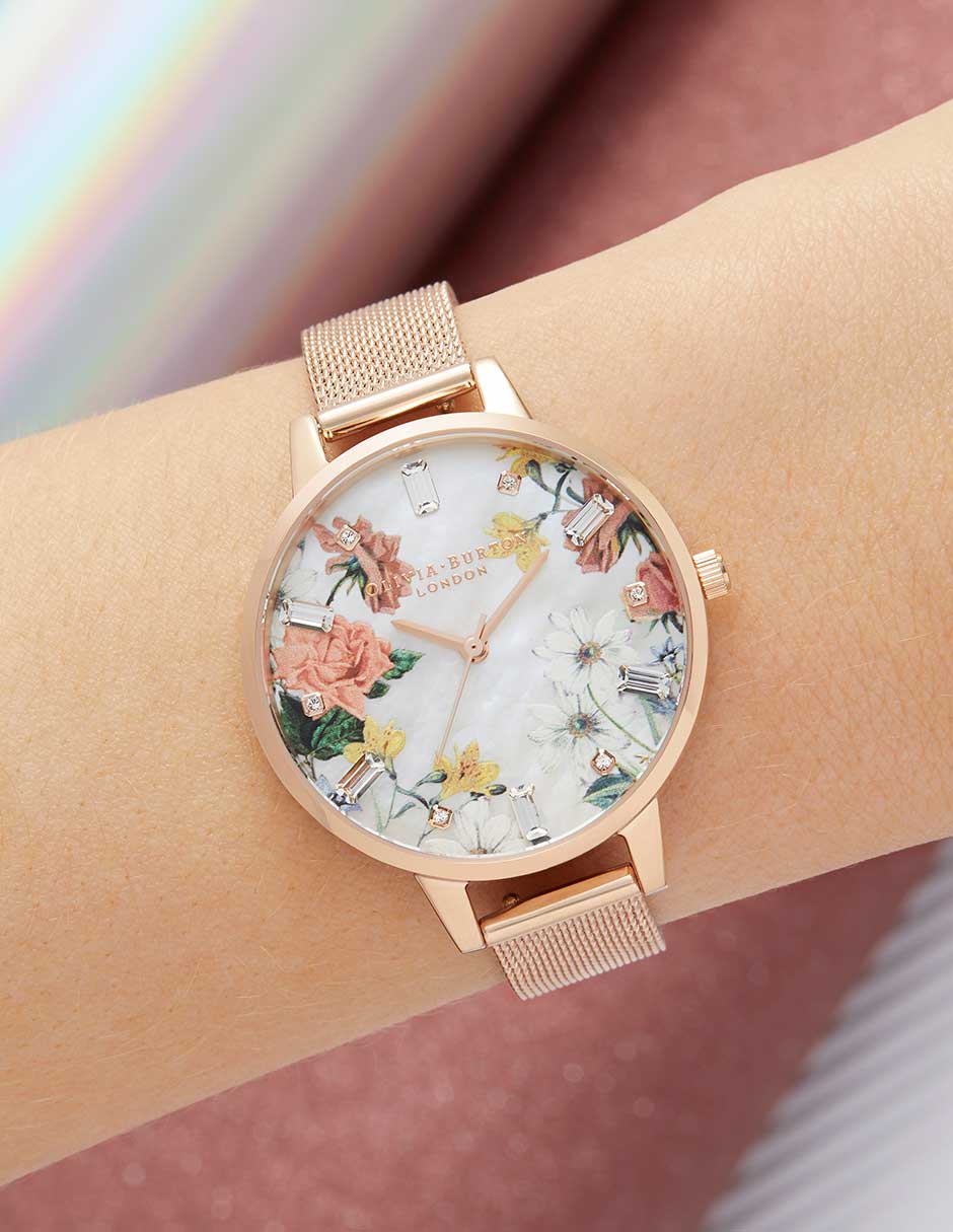 Reloj Sparkle Floral para mujer OB16BF28 3