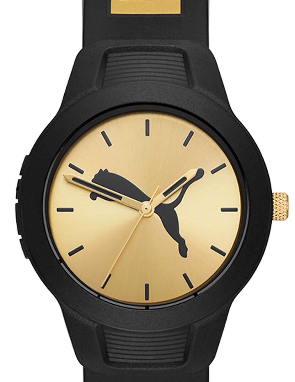 reloj puma negro mujer