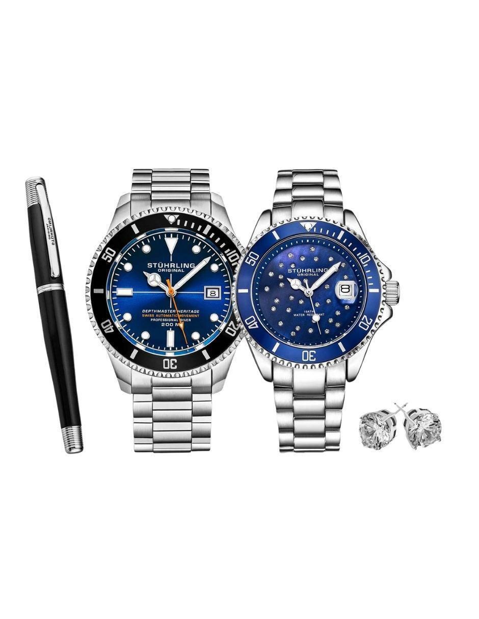 Reloj Aquadiver/Vogue unisex 883H.03/3977.3 SET
