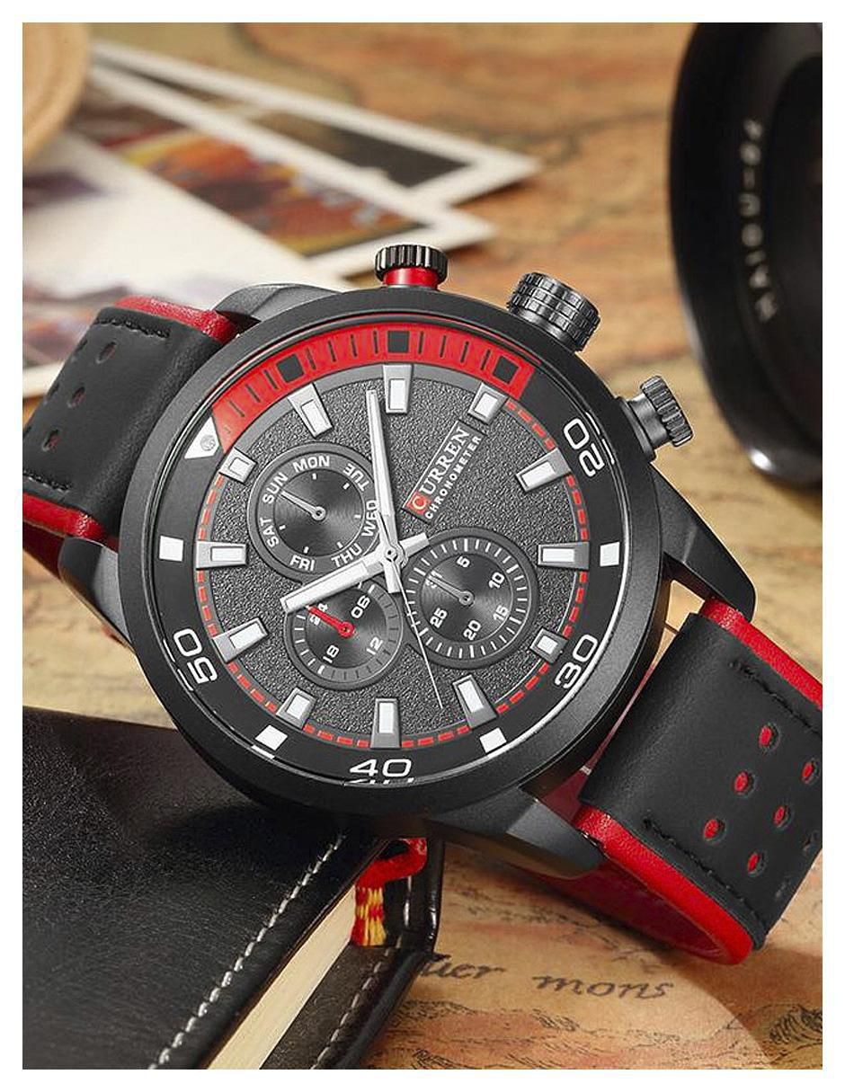 Reloj Chronometer para hombre Reloj Curren Cronóg 3