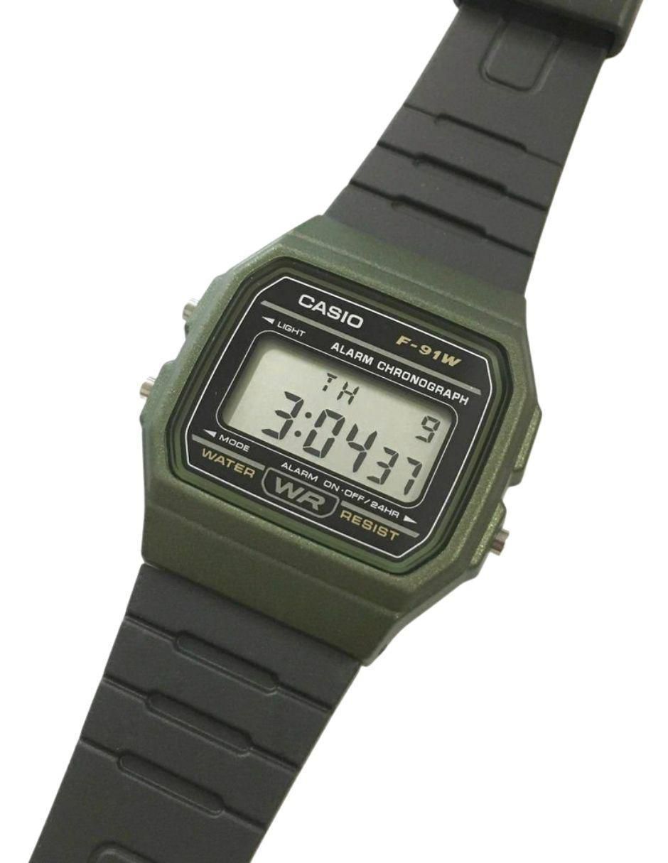 Reloj F-91WM unisex F-91WM-3ACF 3