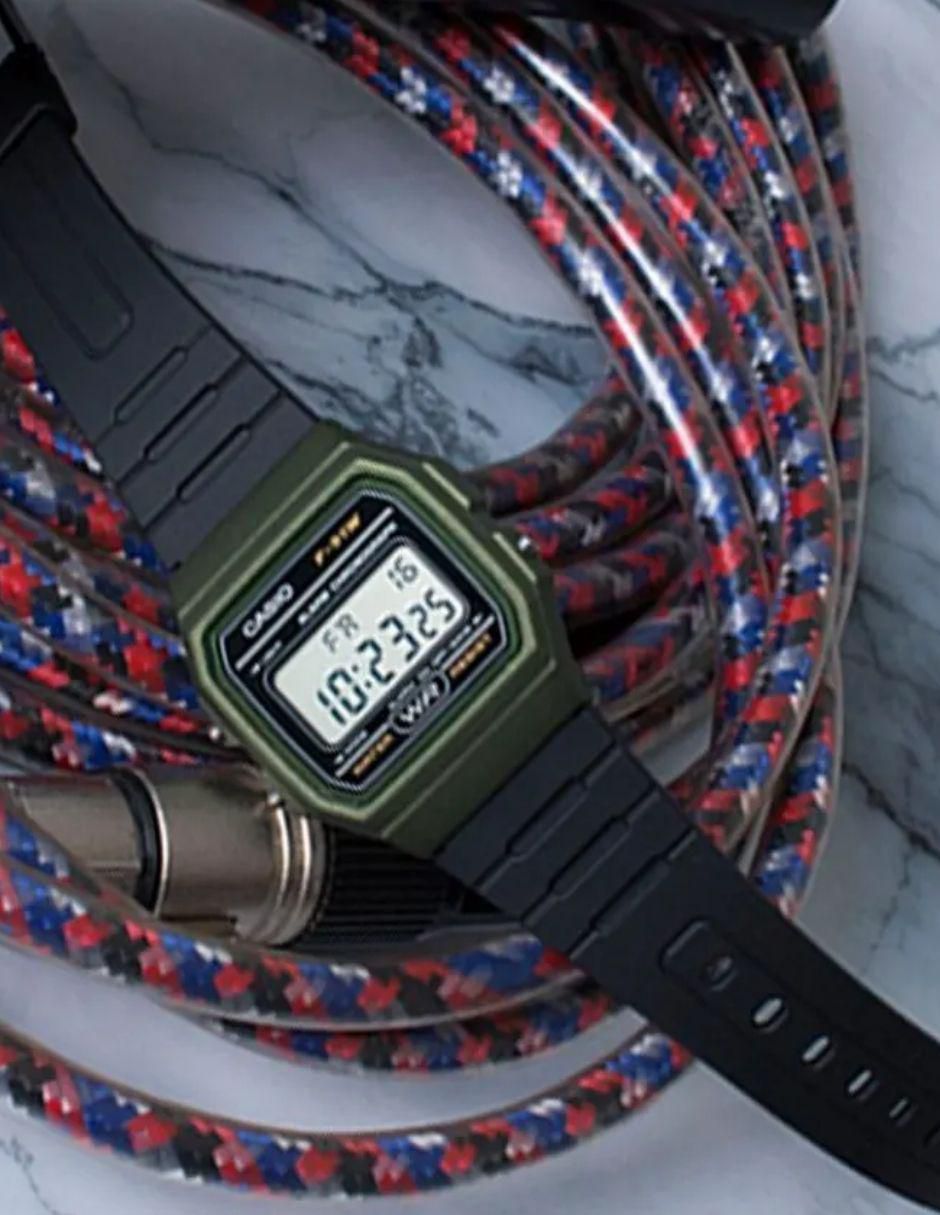 Reloj F-91WM unisex F-91WM-3ACF 4