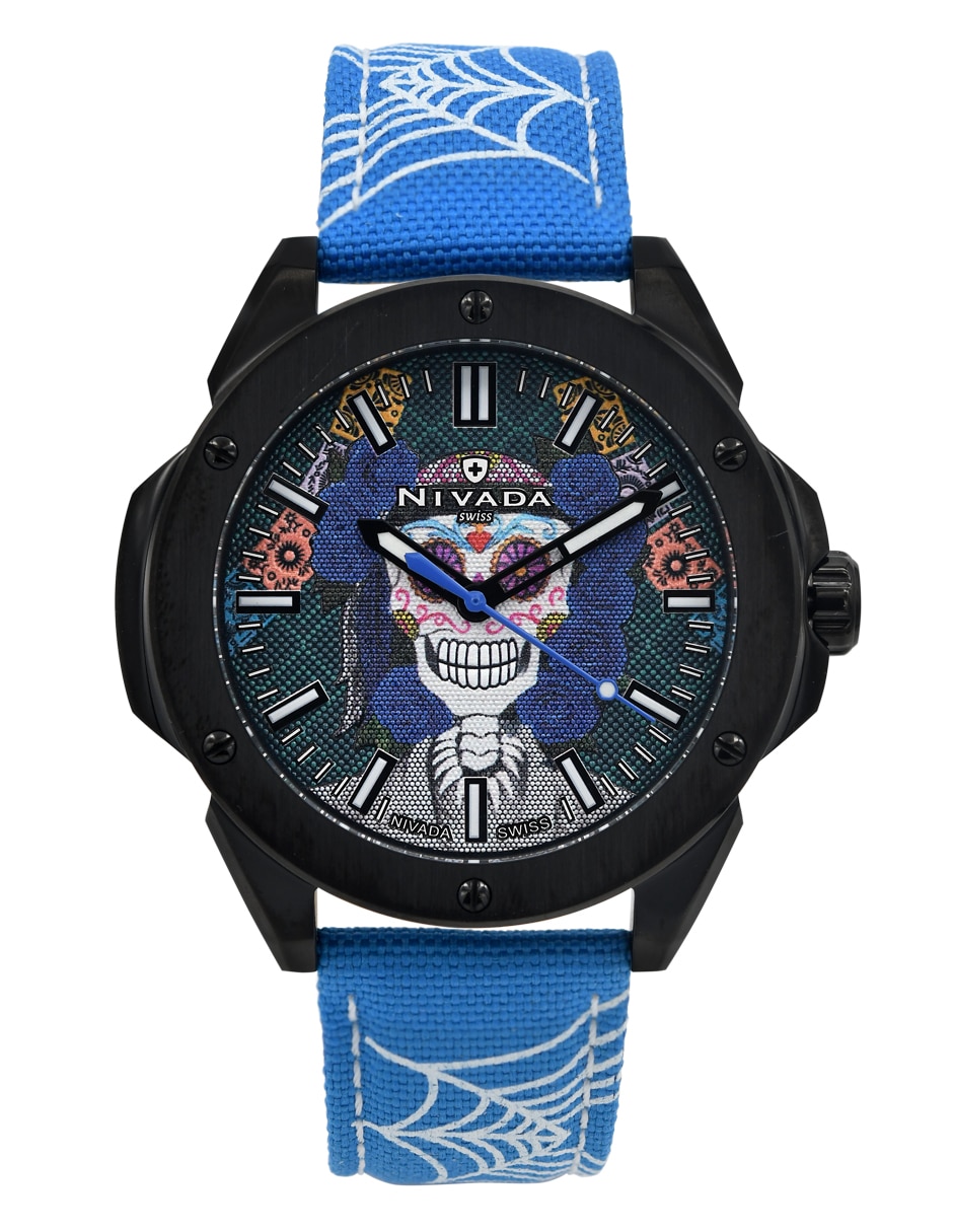 Reloj 2025 nivada azul