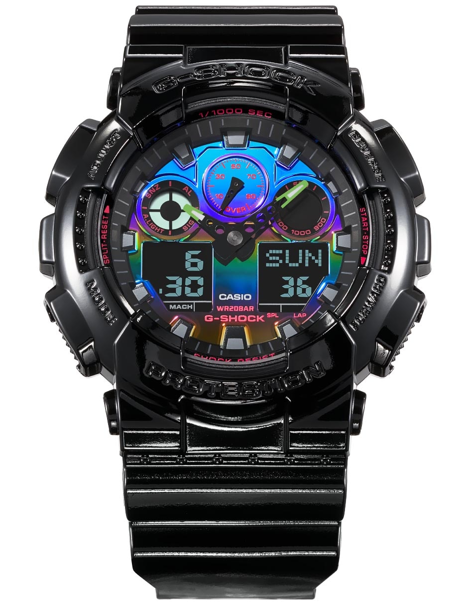 Reloj Casio G-shock Ga-100 para hombre Ga-100rgb-1acr