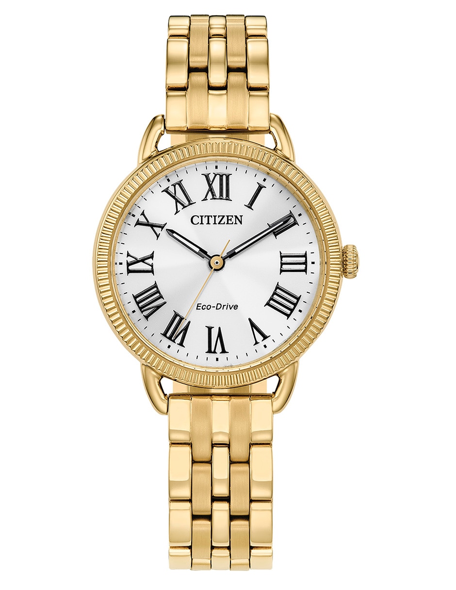 Gold women's citizen watch best sale