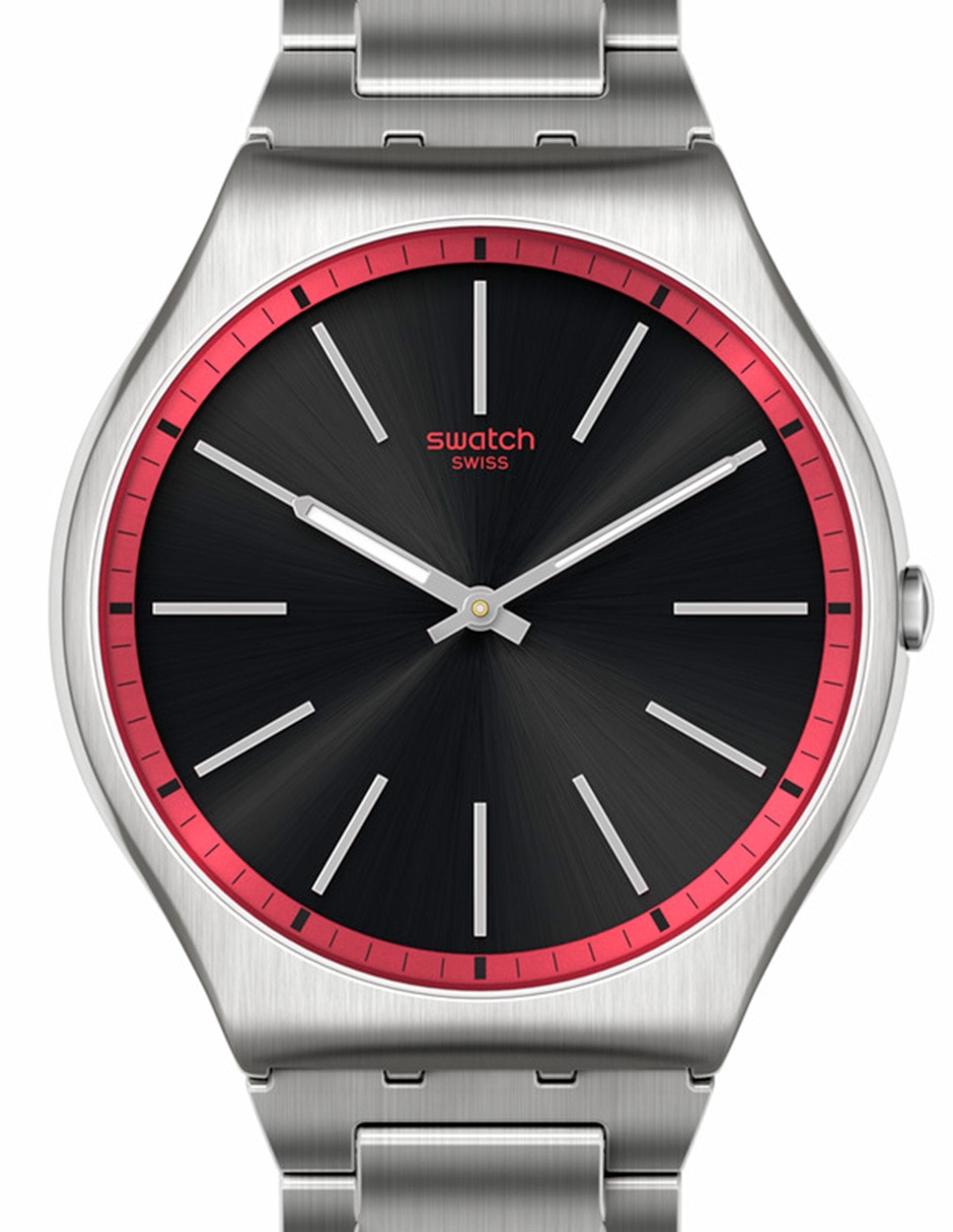 Reloj Swatch Hombre Skin Irony Red Graphite SS07S129G - Joyería de Moda