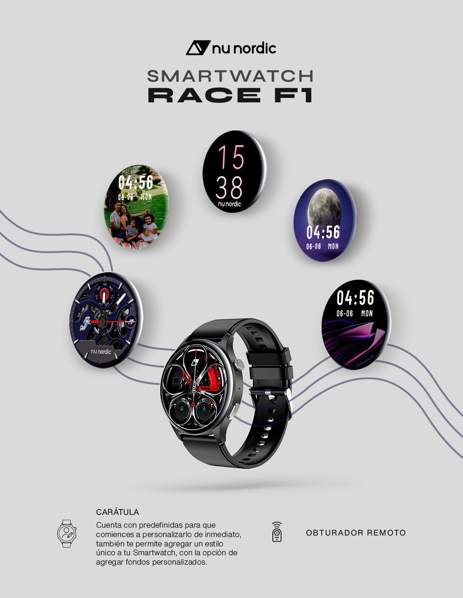 Reloj inteligente online f1