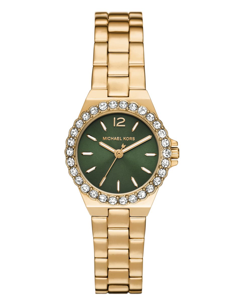 Green face michael kors watch best sale