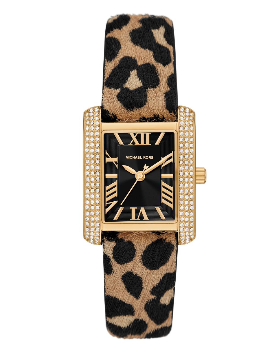 Reloj michael discount kors animal print