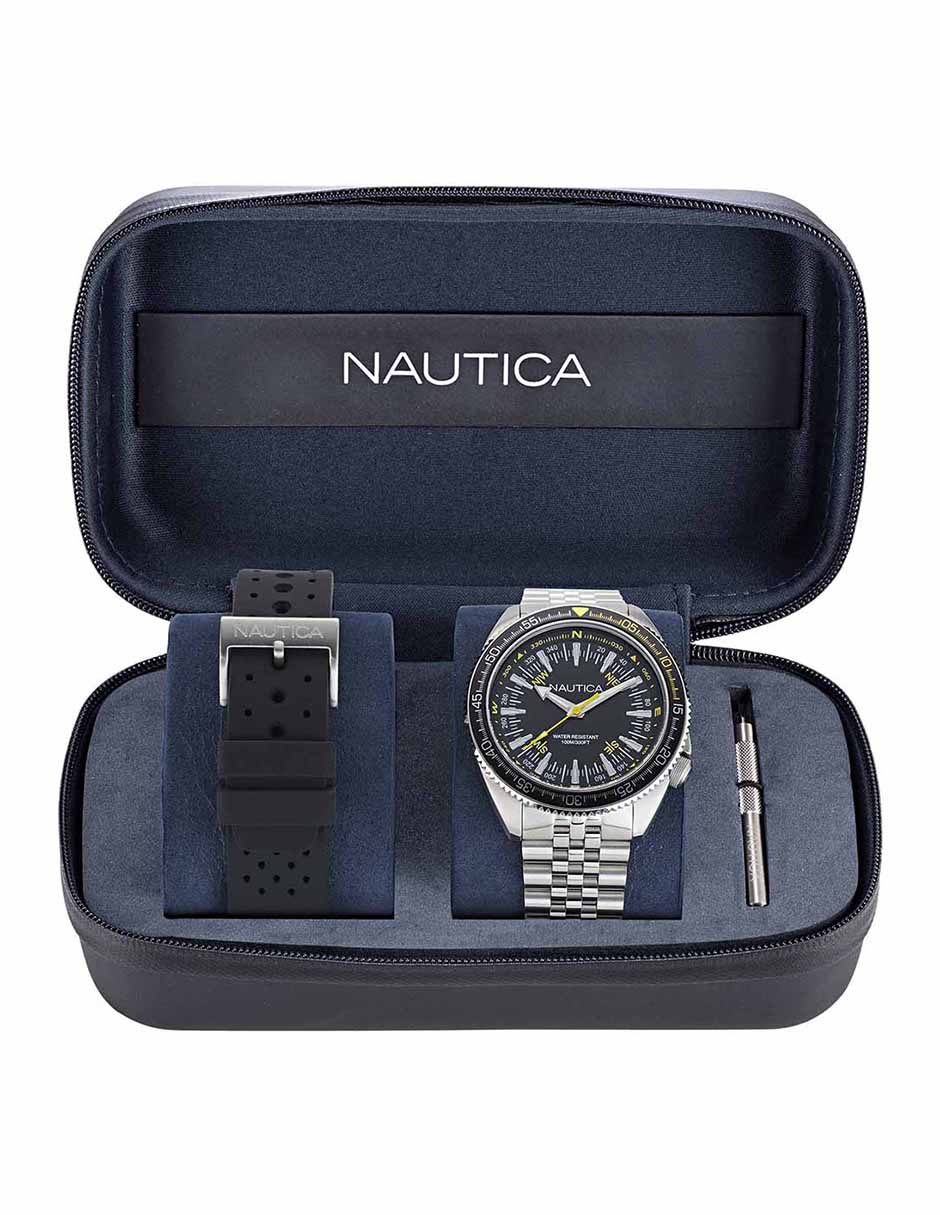 Reloj Vintage para hombre NAPNVF303 4