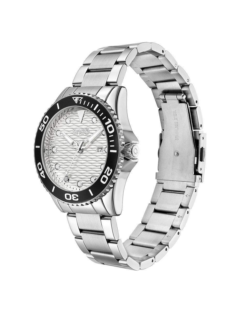 Reloj Mens Silver para hombre EW1036G2 2