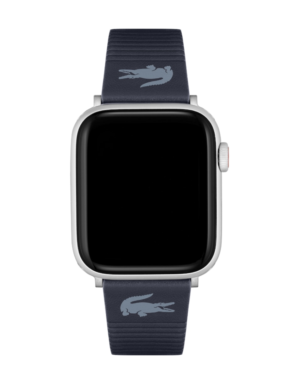 Correa para reloj para Apple de piel con acabado liso y brillante Correa para reloj para Apple de piel con acabado liso y brillante