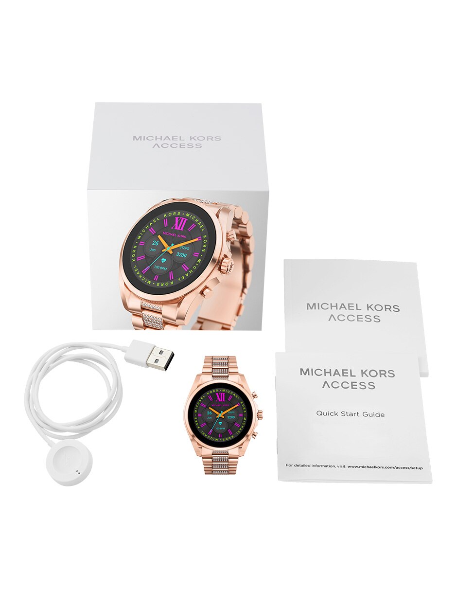 Michael kors cheap bradshaw plum smartwatch