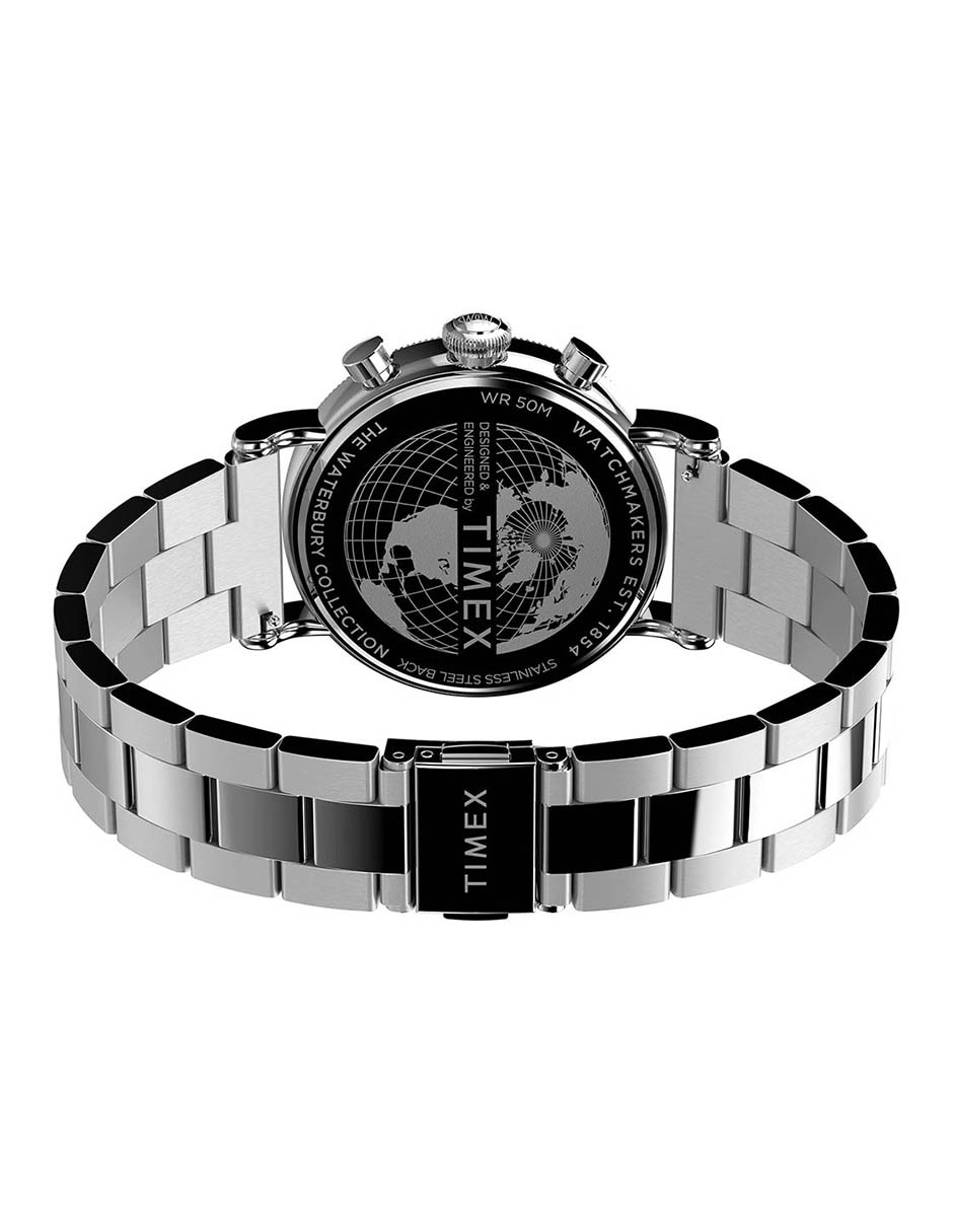 Reloj Waterbury Standard Coin Edge Chronograph para hombre TW2W20900VT 2
