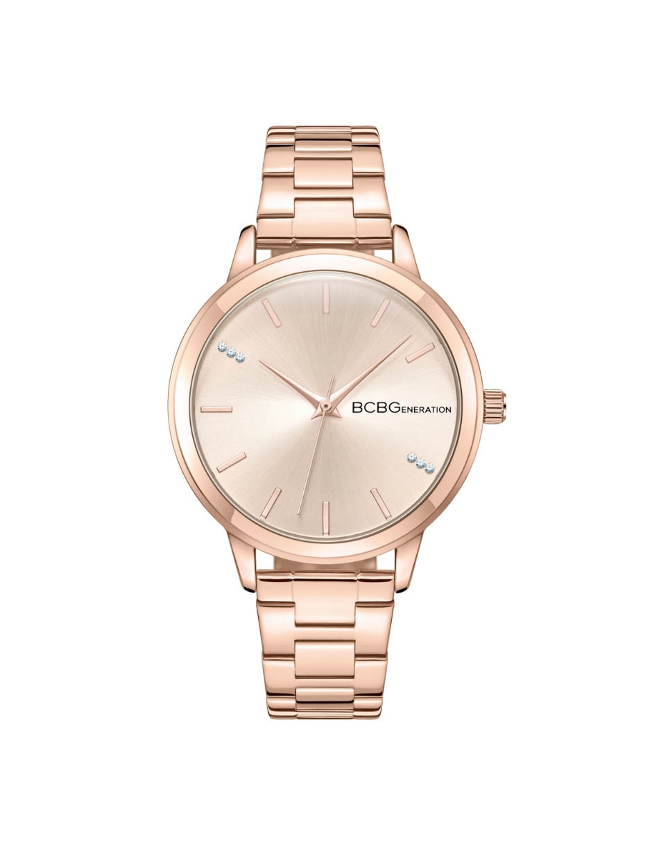 Reloj BCBGMAXAZRIA Rose Gold Collection para mujer Bbwlg0036303