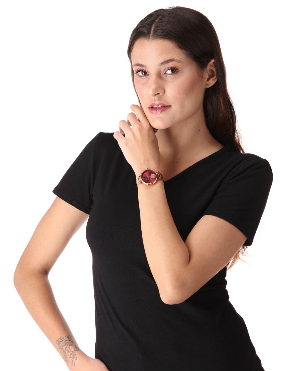 Reloj Rose Gold Collection para mujer AK3000GRYB 4