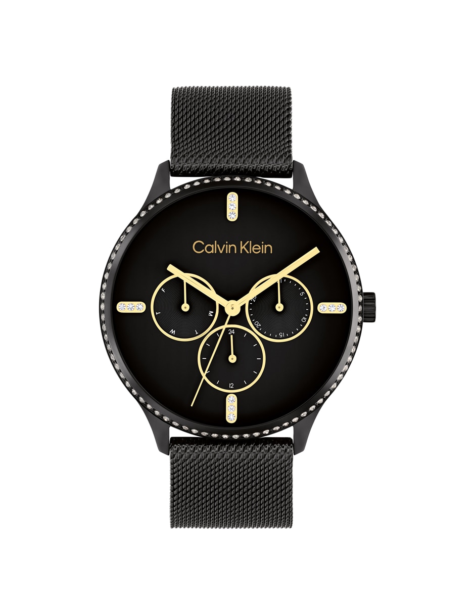 Reloj calvin klein mujer negro sale