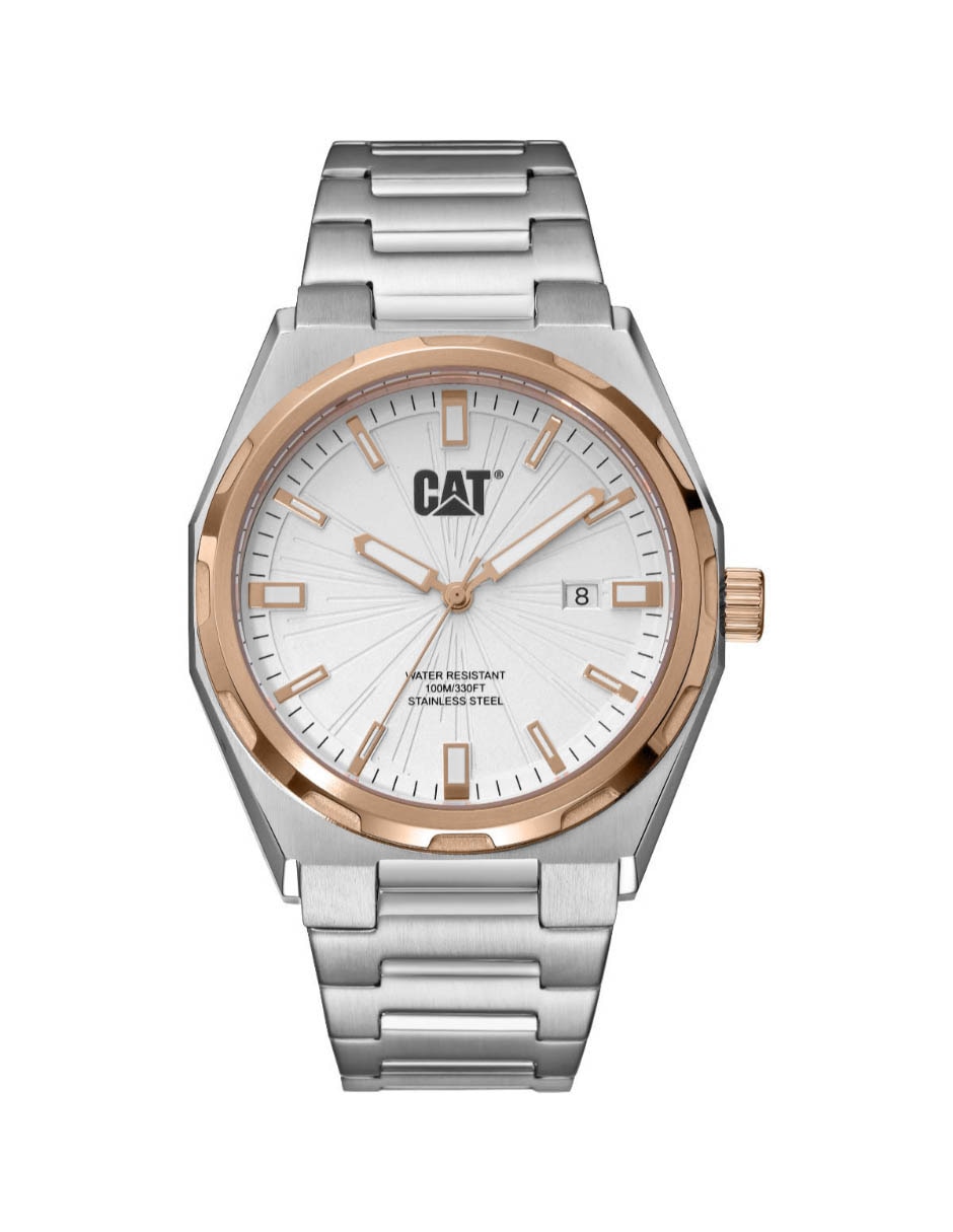 Reloj cat stainless discount steel back water resistant