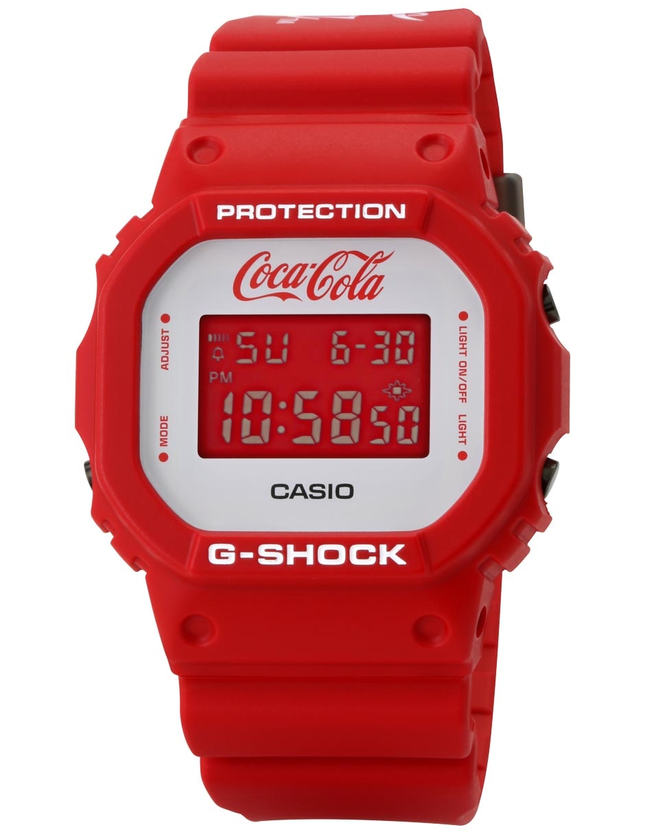 Reloj Casio DW5600 Coca Cola para hombre DW-5600CC23-4CR