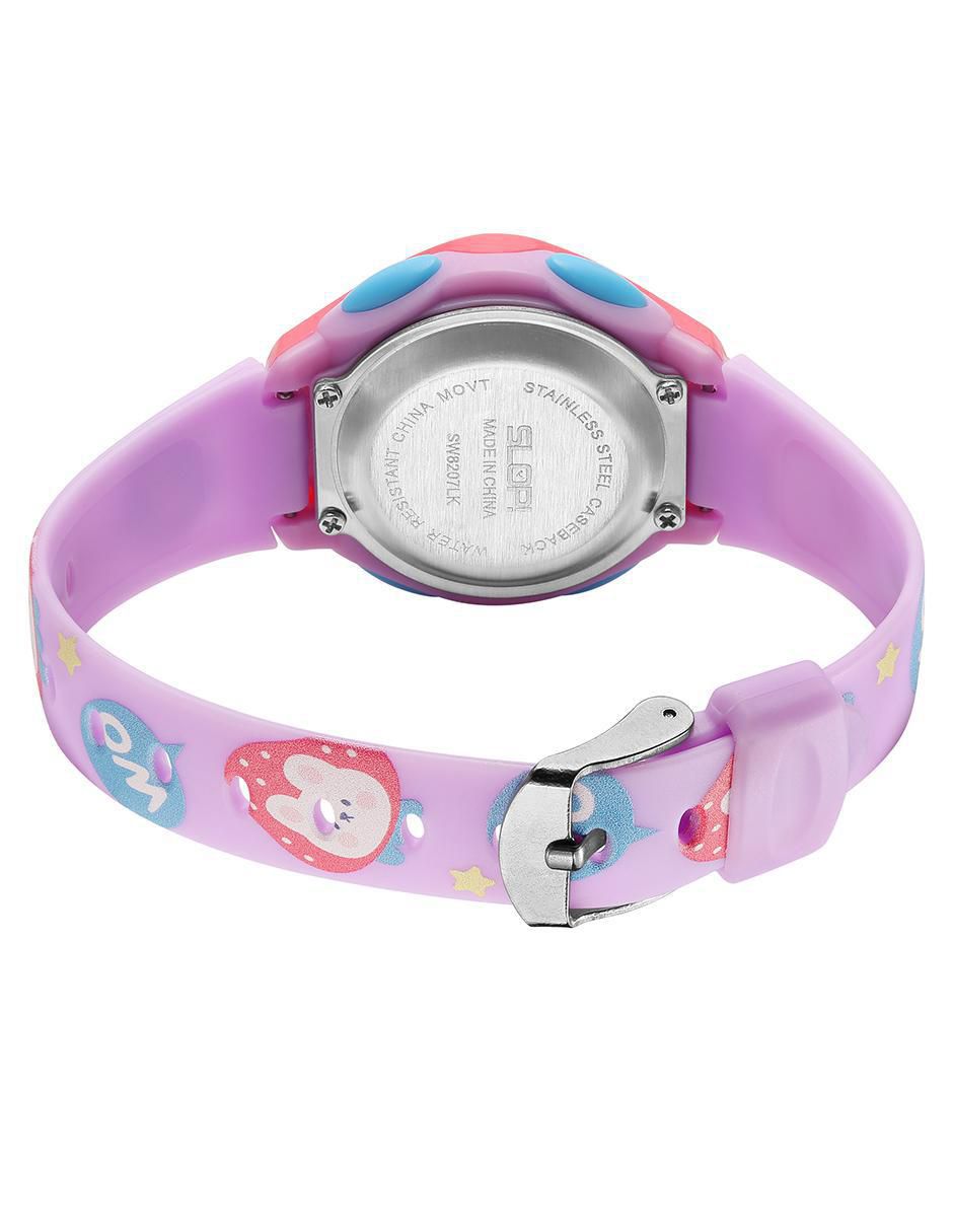 Reloj Rosa Print Gatos para niña SW8207LK4 3