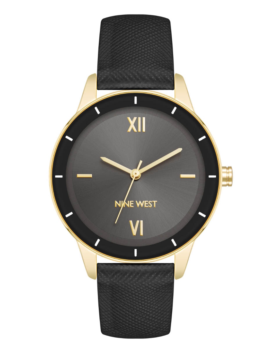 Reloj nine shops west negro mujer