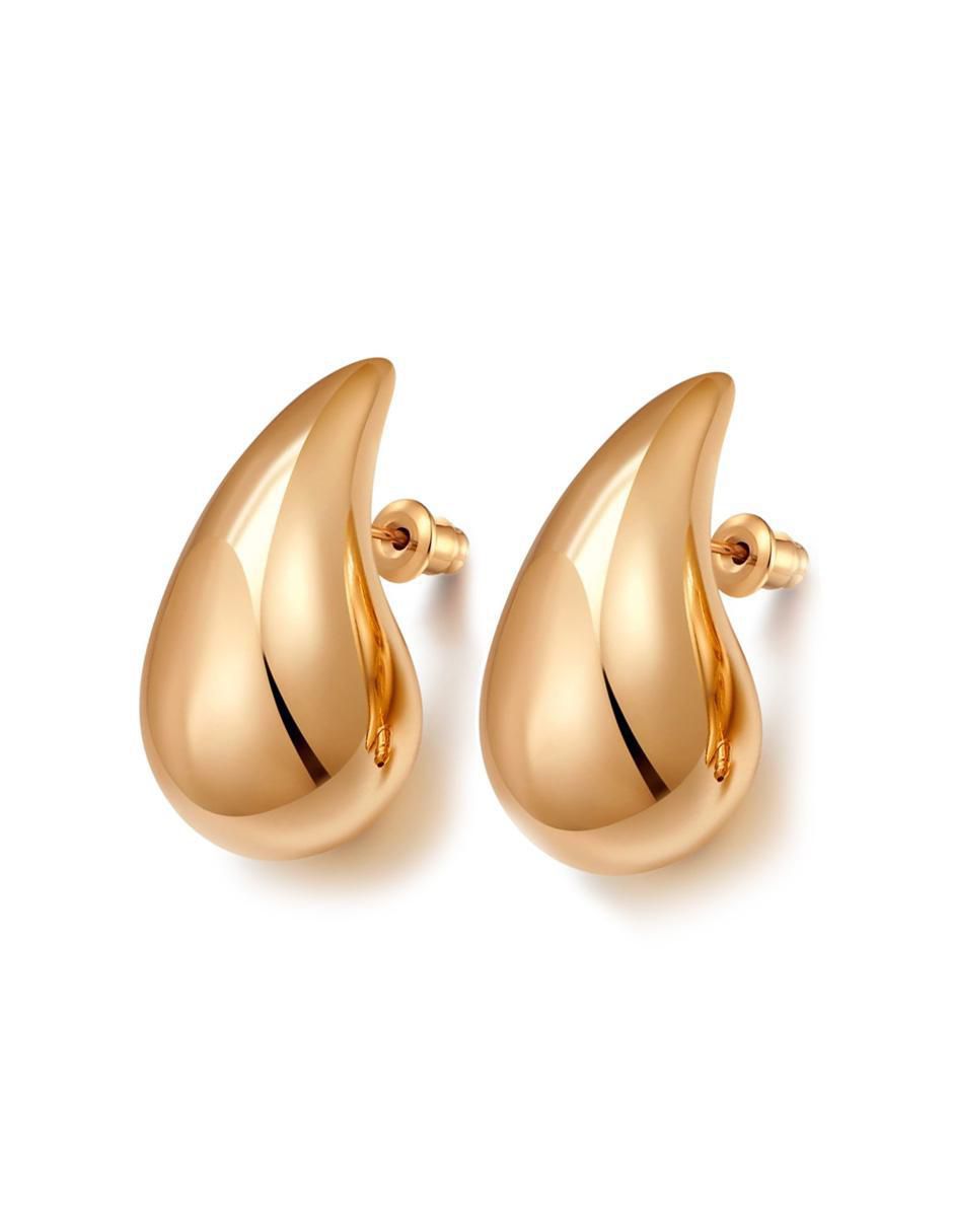 Broqueles de gota con acabado lustre Broqueles de gota con acabado lustre