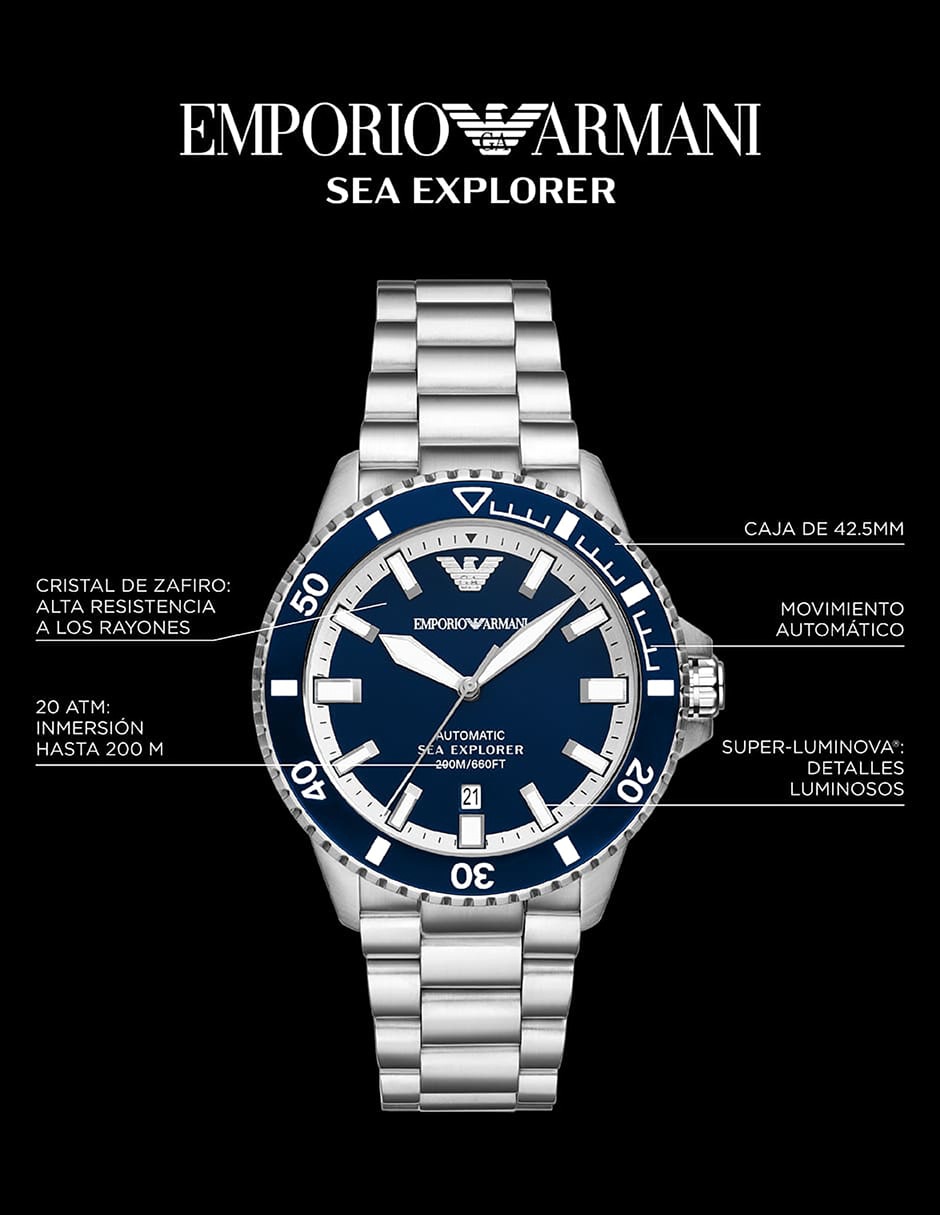 Reloj Sea Explorer para hombre AR60079 10