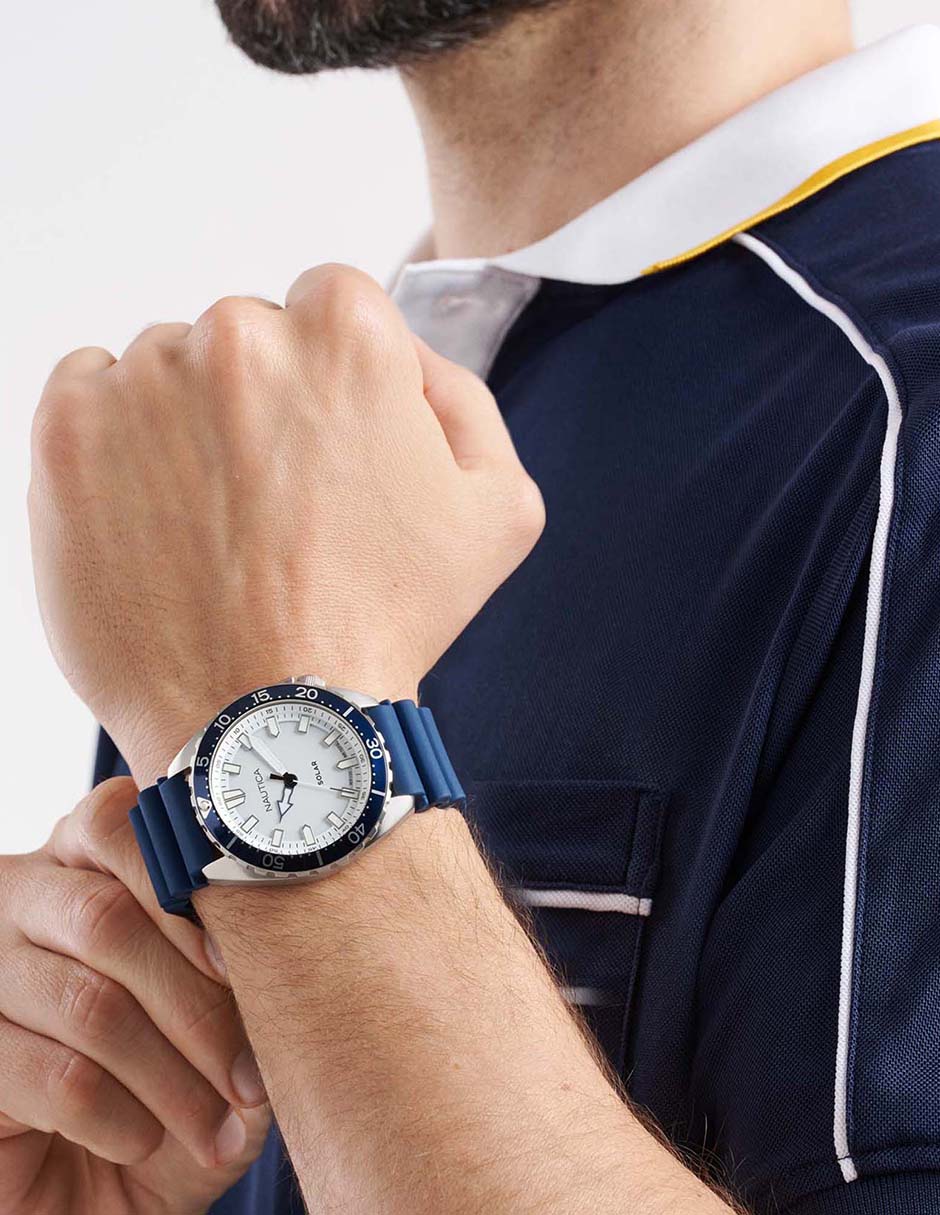 Reloj Vintage para hombre NAPNVF409 9