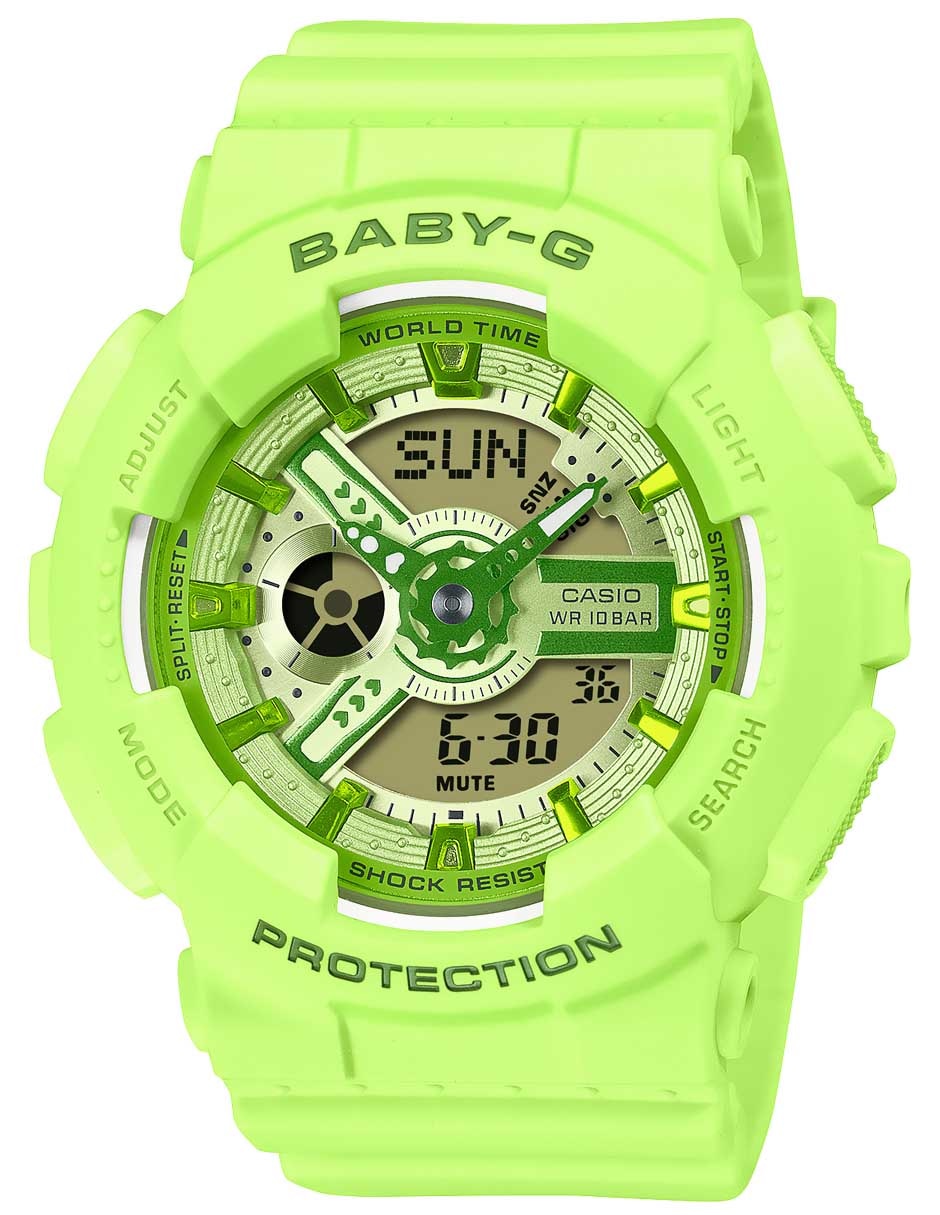 Reloj Baby-G para mujer BA-110YK-3ACR Reloj Baby-G para mujer BA-110YK-3ACR
