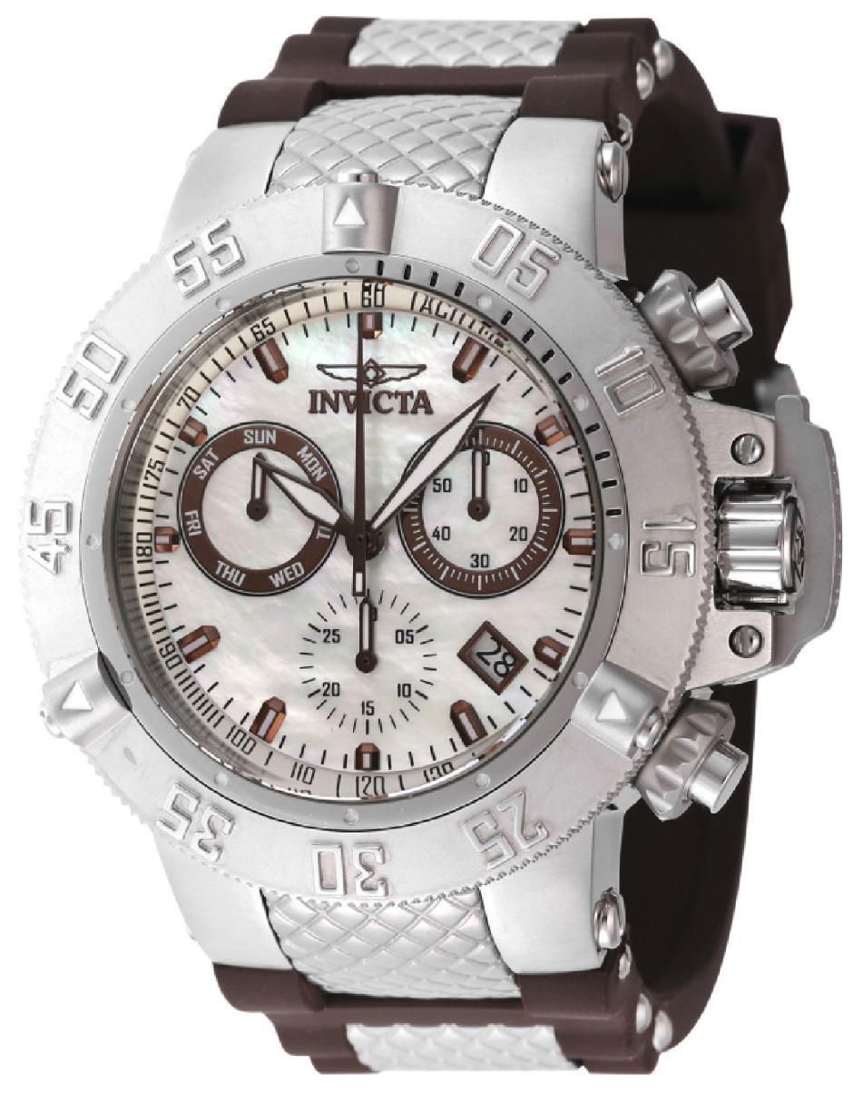 Hombre Invicta Subaqua Reloj Invicta Blanco RELOJ DEPORTIVO PARA