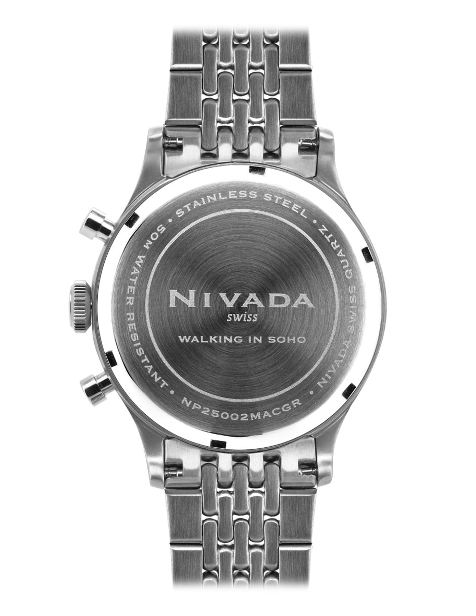 Reloj Walking In Soho unisex NP25002MACGR 2