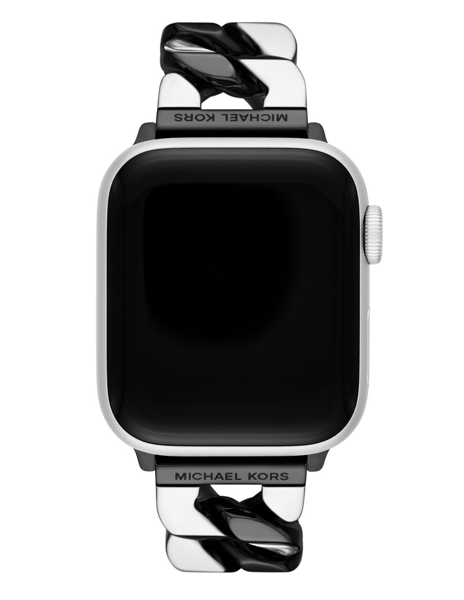 Correa smartwatch para reloj Apple de acero con logotipo 2