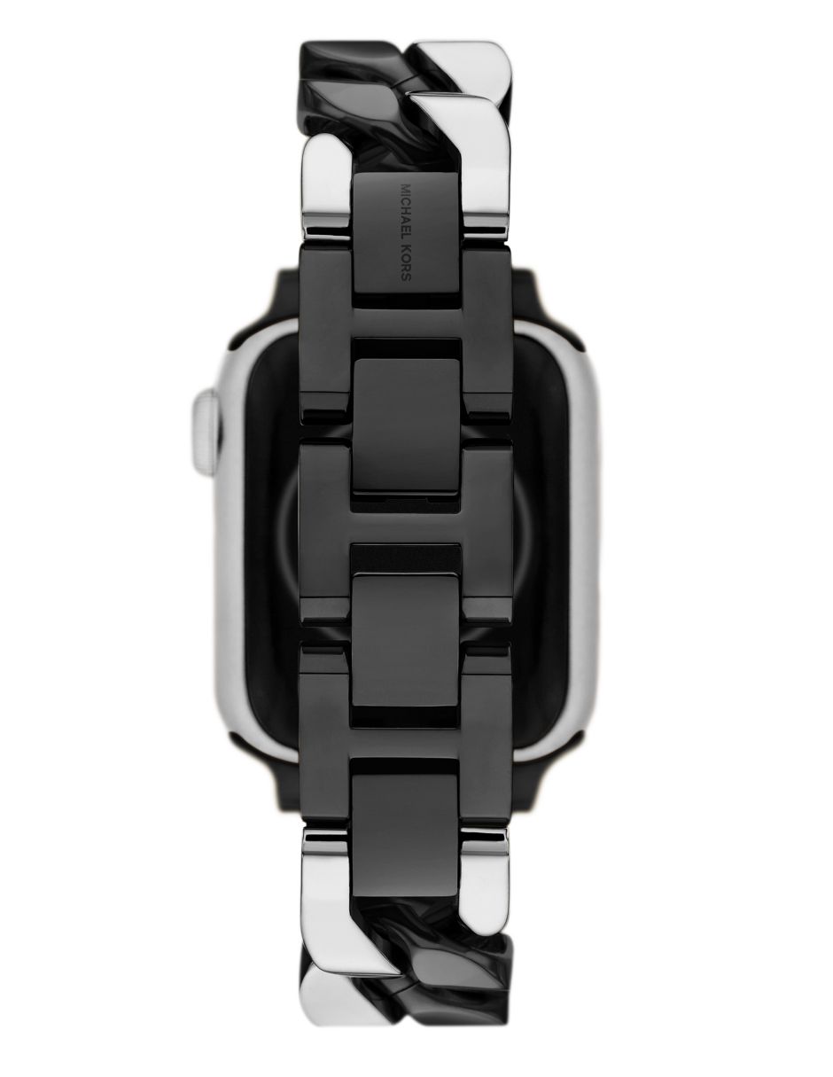 Correa smartwatch para reloj Apple de acero con logotipo 3