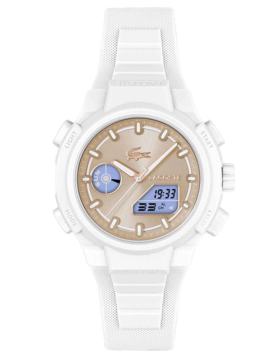 White Silicone Sr6023 Reloj Lacoste LC33 Para Mujer 2001430 Liverpool