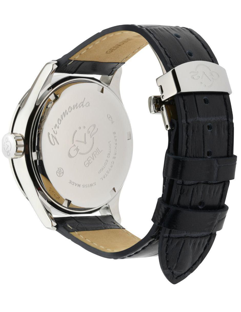 "reloj" gevril suizo "para" hombre giromondo