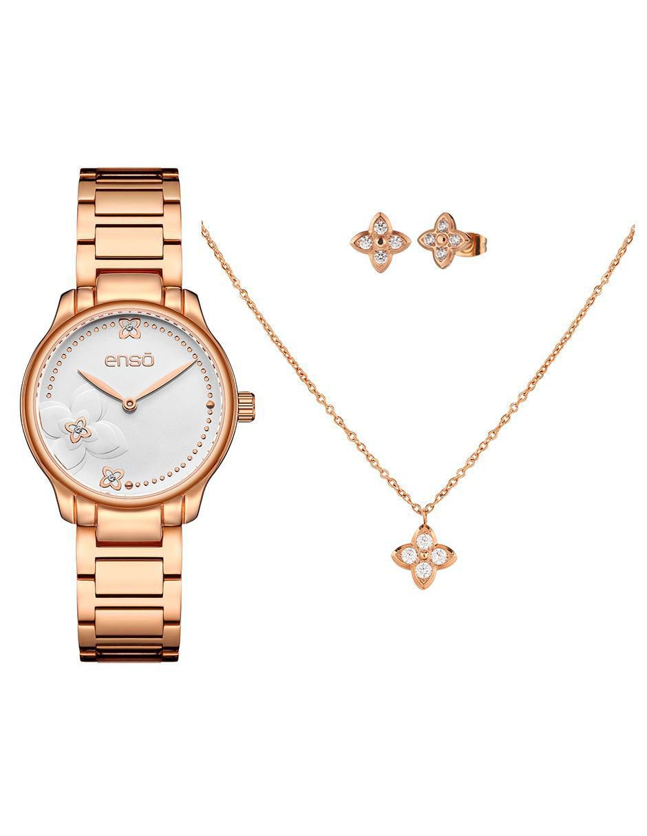 Reloj Contemporánea Rosy Glow para mujer EWBSL13