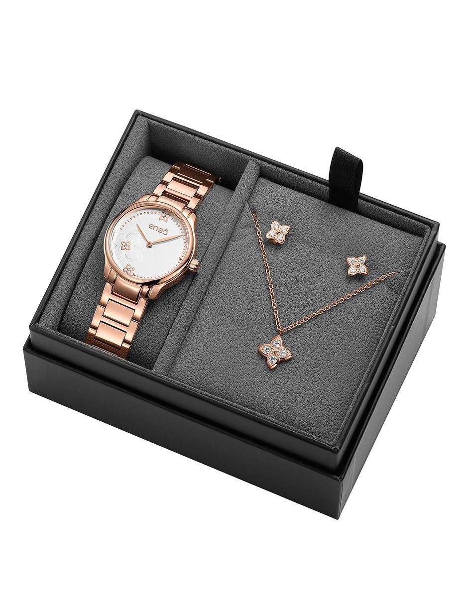 Reloj Contemporánea Rosy Glow para mujer EWBSL13 2
