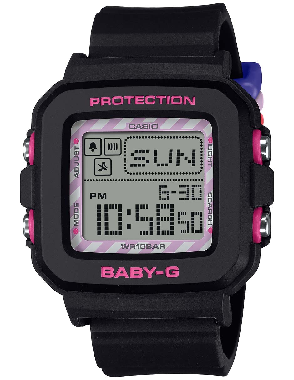 Reloj Baby-G Kuromi para mujer BGD-10KKM-1CR