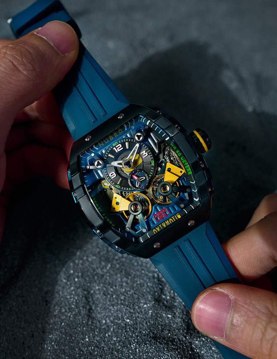 Reloj Magellan Double Barrel para hombre NB-6100-01 5