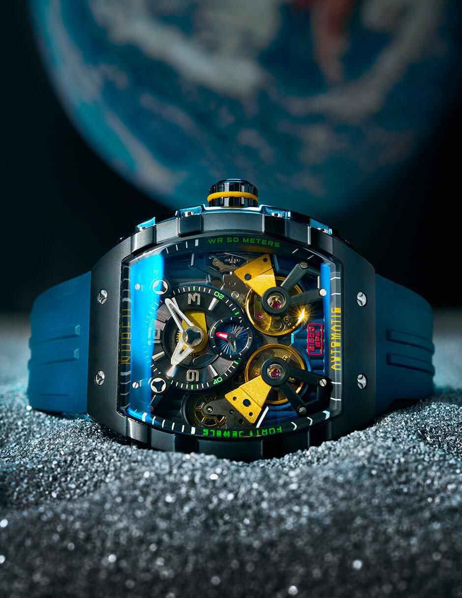 Reloj Magellan Double Barrel para hombre NB-6100-01 6