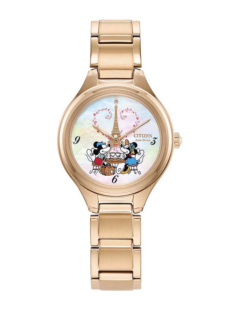 Reloj Disney Mickey & Minnie En Paris para mujer 61949